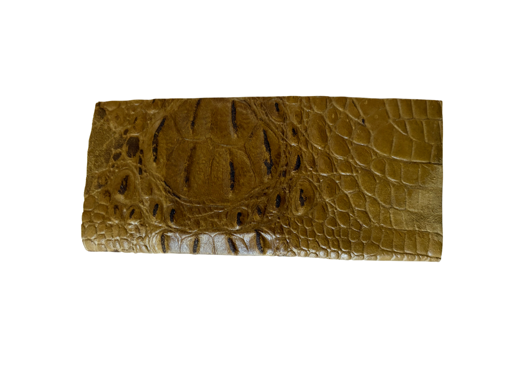 Italian Hornback Crocodile wallet